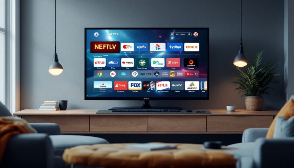 A screenshot of the Guru IPTV app on a Firestick