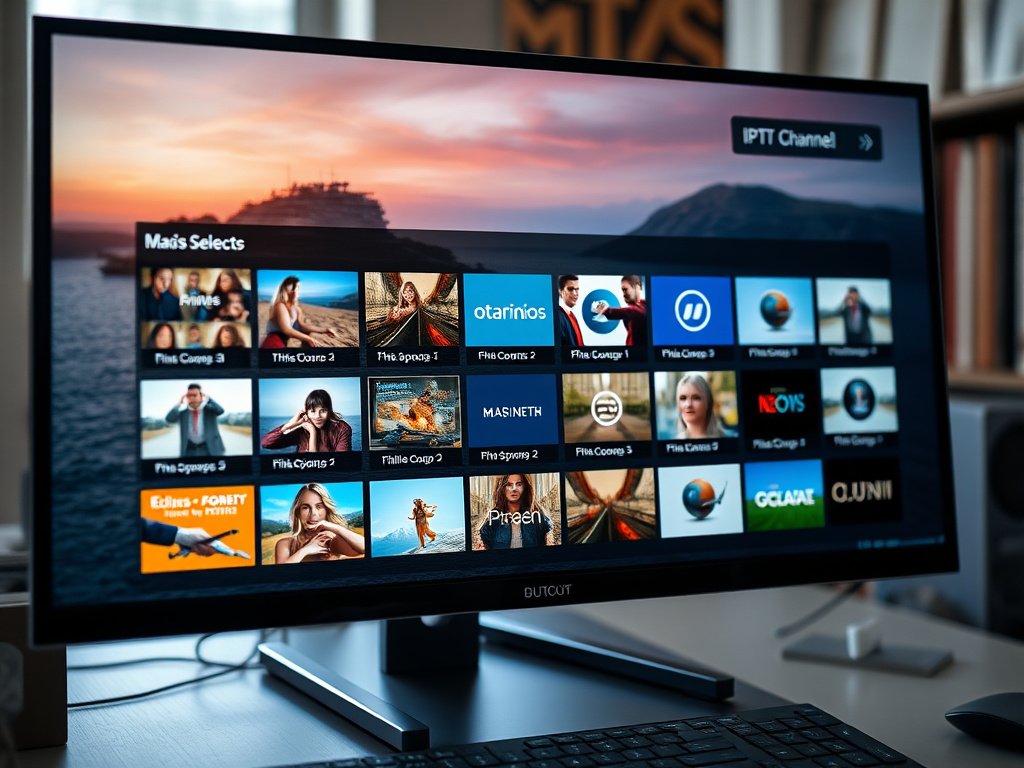 Marinios IPTV channel selection